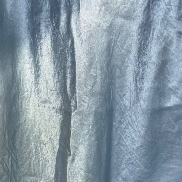 Slip Mini Skirt (Aritzia) Cement Blue - Picture 7 of 8